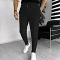 Men's Walf Checks European American Independent Store Foreign Trade Pullstring Sports Casual Trousers For