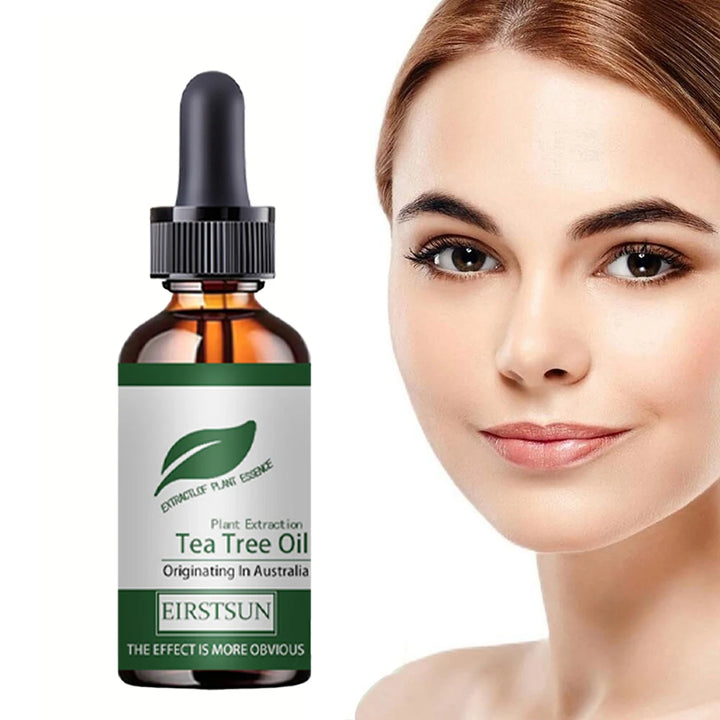 Huile d'arbre à thé naturelle hydratante visage corps soin de la peau féminine réparation de la peau hydratante aromathérapie massage pur huiles essentielles