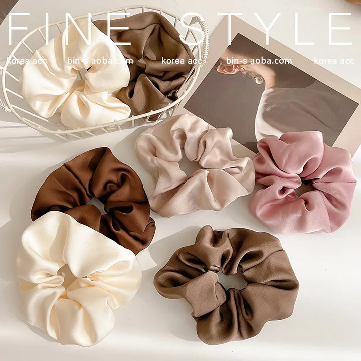 Silk Hair Bands Hair Accessories