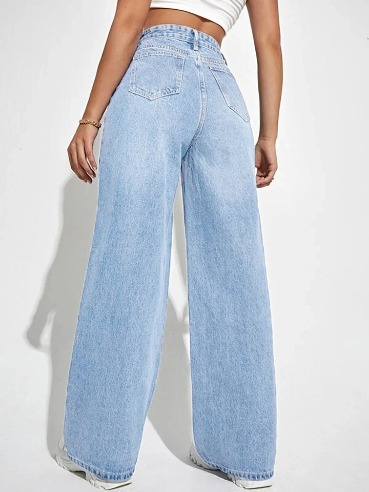 2024 new women's  Denim pants high waist jeans for women