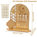 Ramadan Countdown Calendar Ornaments Gifts Eid Mubarak Ramadan Decor For Home 2025 Kareem Islam Muslim Party Supplies