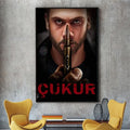 Affiche de la série télévisée turque Cukur, affiche de bricolage, papier kraft, affiche vintage, art mural, peinture, autocollants d'étude, peinture murale de grande taille