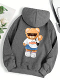 Hoodies Autumn Pocket Sweatshirt Fleece Fashion