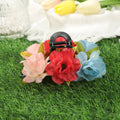 Haimeikang Large Size Flower Hair Clip Claws Hair Crab For Thick Hair Barrettes Hairpins Women Summer Fashion Hair Accessories