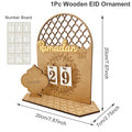 Ramadan Countdown Calendar Ornaments Gifts Eid Mubarak Ramadan Decor For Home 2025 Kareem Islam Muslim Party Supplies