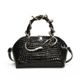 Top-handle Shell Bag With Snake Hardware Wild Shoulder Crossbody Handbags