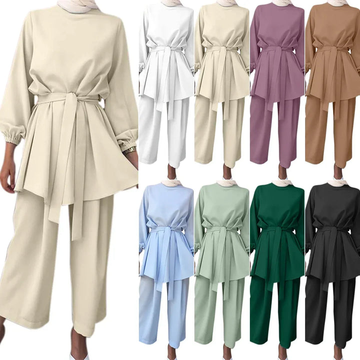 Two-piece Muslim Sets Dress