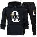 Nouvel ensemble de pulls pour hommes et femmes d'automne et d'hiver KING QUEEN