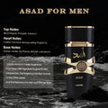 100 ml Parfum Hombre Huile Originale Eau De Parfum Corps Spray Déodorants Hommes Femmes Cadeau Yara Mor Tous Asad Femme Parfums durables