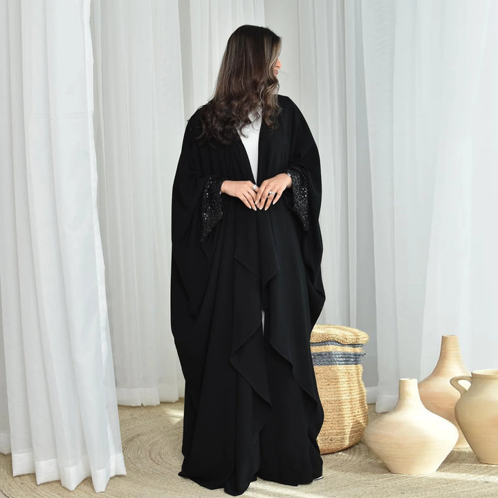 Black Abayas for Women Modest Muslim Dress