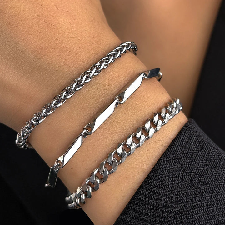 Stainless steel bracelets European