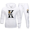 Nouvel ensemble de pulls pour hommes et femmes d'automne et d'hiver KING QUEEN