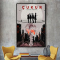 Turkish TV Series Cukur Poster DIY Poster Kraft Paper Vintage Poster Wall Art Painting Study Stickers Big Szie Wall Painting