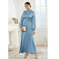 Robe en satin pour femme