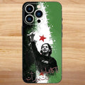 Coque de téléphone avec drapeau de la révolution syrienne pour iPhone 16 15 14 13 12 11 Pro Max