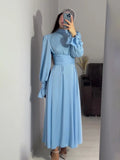 Robe musulmane de luxe pour femmes, Kaftan, Dubaï, Turquie