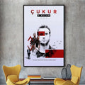 Affiche de la série télévisée turque Cukur, affiche de bricolage, papier kraft, affiche vintage, art mural, peinture, autocollants d'étude, peinture murale de grande taille