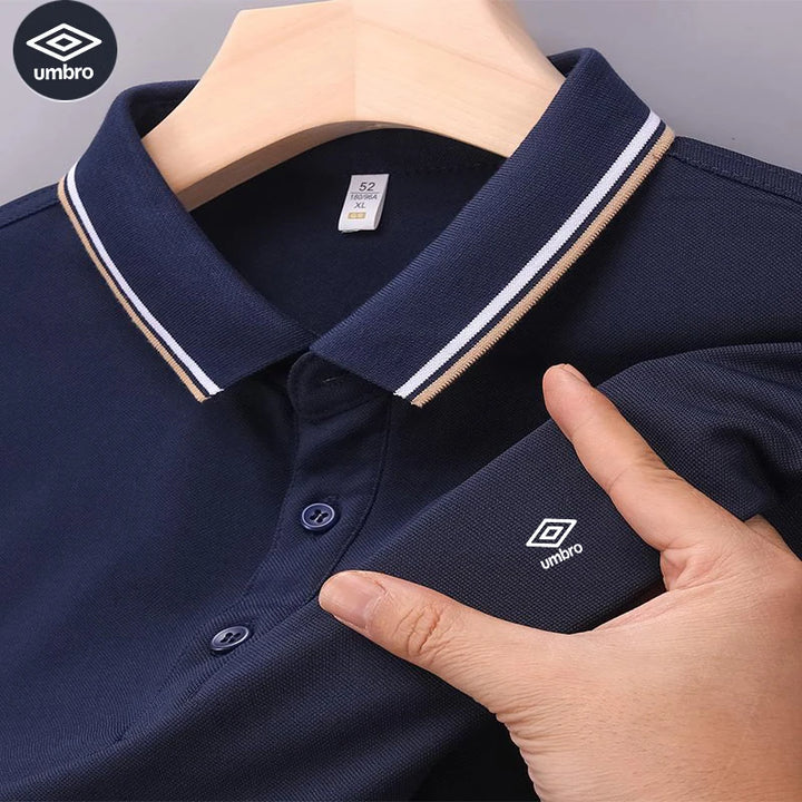 High End Embroidered Polo Shirt Men's Summer High Quality Business Leisure Outdoor Sports Short Sleeved T-shirt