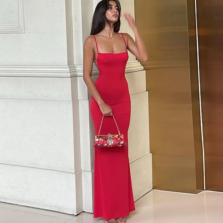 Robe de bal longue pour femme