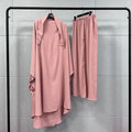 Ramadan Abayas Sets  2 Piece Set Muslim Women