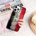 Iraqi Iraq National Phone Case For iPhone 16 15 14 13 12 11 Pro Max Plus Mirror Wireless Magnetic Cover