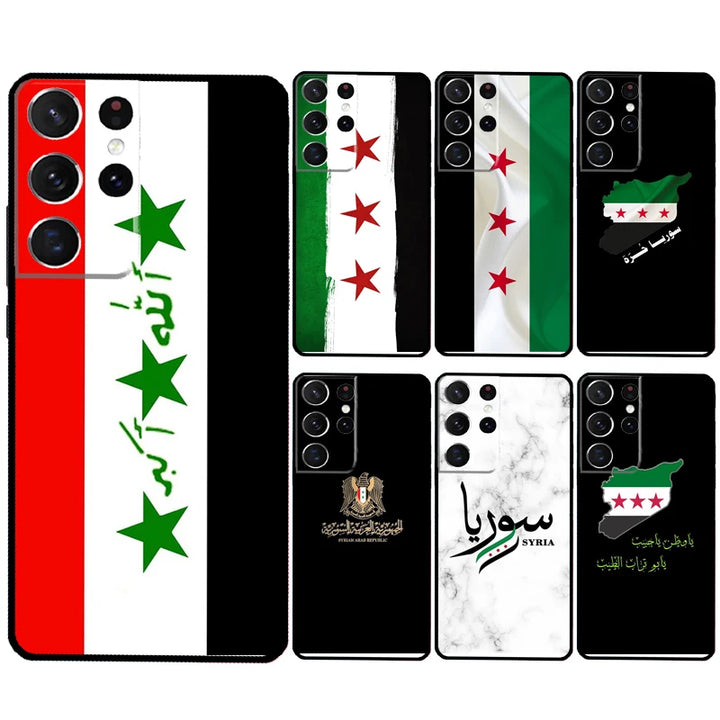 Coque Drapeau Syrie pour Samsung