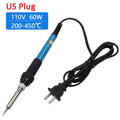 Adjustable Temperature Electric Soldering Iron 110V/220V 60W Solder Iron Professional Tin Welder Heat Pencil Welding Repair Tool