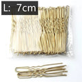 50Pcs/Bag Women U Shaped Metal Hair Pins Hair Pins Headwear Hair Accessories