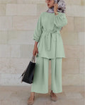 Two-piece Muslim Sets Dress