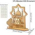 Ramadan Countdown Calendar Ornaments Gifts Eid Mubarak Ramadan Decor For Home 2025 Kareem Islam Muslim Party Supplies