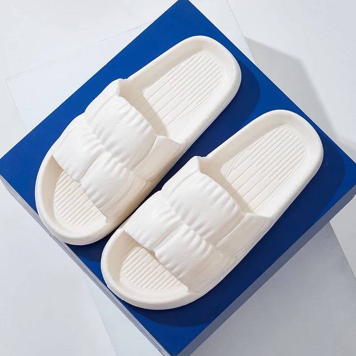 Women Soft Sole Cloud Slippers Thick Platform