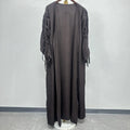 Robe longue arabe pour le Ramadan Abaya musulmane pour femmes