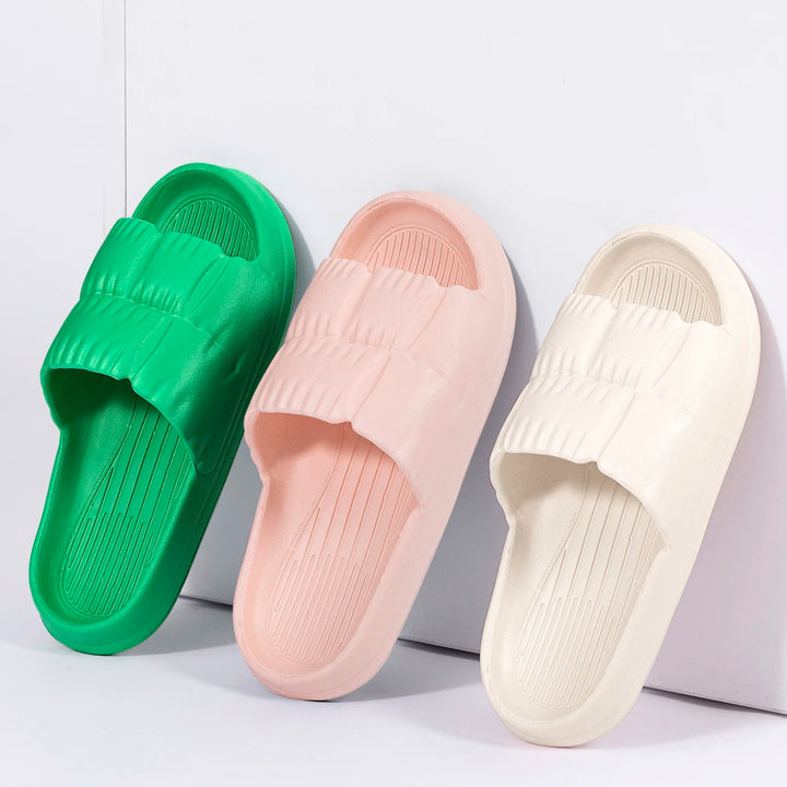 Women Soft Sole Cloud Slippers Thick Platform