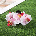 Haimeikang Grande Taille Fleur Pince À Cheveux Griffes Cheveux Crabe Pour Cheveux Épais Barrettes Épingles À Cheveux Femmes Été Mode Accessoires De Cheveux