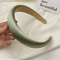 Satin Silk Hair Bands for Women Hair Accessories Sponge Headband