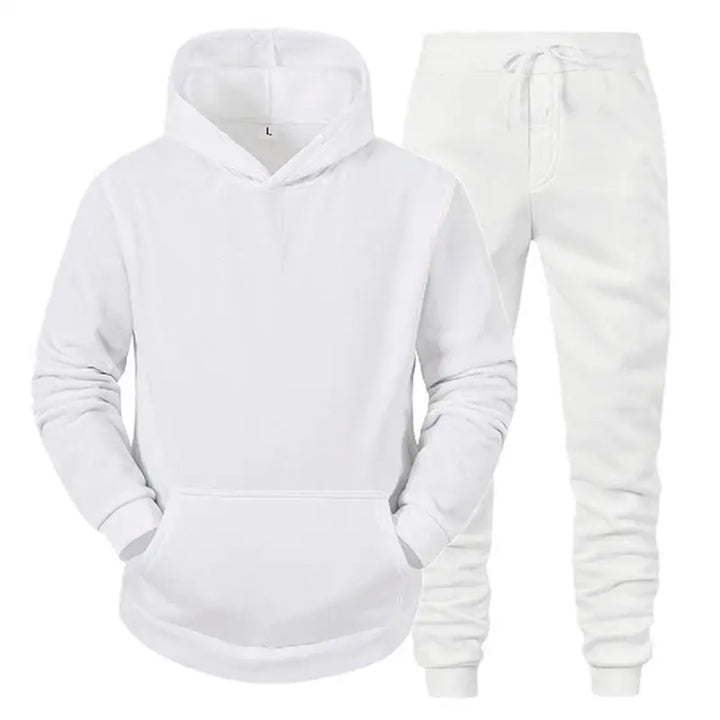 Men Sportswear Sweater Suit Hoodies + Pants