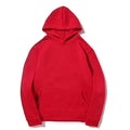 Hoodies For Men Casual Hooded Sweatshirt Men's Simple Tops Solid Color Thick Clothings Male