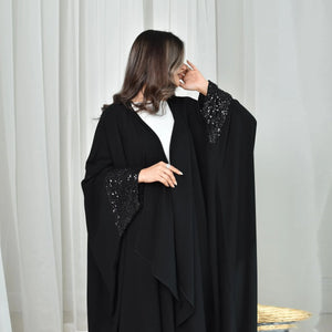 Abayas noires pour femmes musulmanes modestes