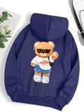 Hoodies Autumn Pocket Sweatshirt Fleece Fashion