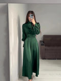 Robe musulmane de luxe pour femmes, Kaftan, Dubaï, Turquie