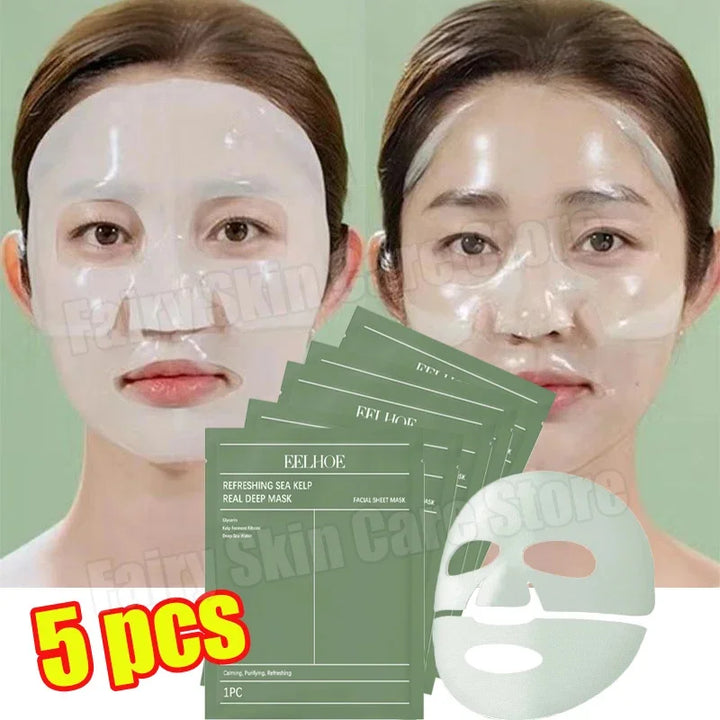 Bio Collagen Brightening Mask Deep Hydrating Shrink Pores Overnight Mask Gentle Moisturizing Refreshing Women Facial Skin Care