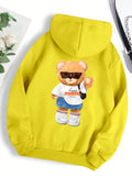 Hoodies Autumn Pocket Sweatshirt Fleece Fashion