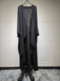 Black Abayas for Women Modest Muslim Dress