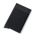 Smart Wallet Card Holder Metal Thin Slim Men Women Wallets Pop Up Minimalist Wallet Small Black Purse Metal