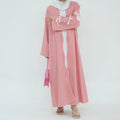 Abayas for Women Bowknot Kimono Dress