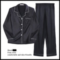 Silk Satin Pajamas Suit Women