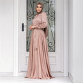 Satin Dress Women