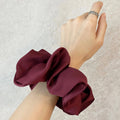 Oversized Silk Scrunchies for Women