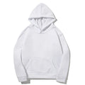 Hoodies For Men Casual Hooded Sweatshirt Men's Simple Tops Solid Color Thick Clothings Male