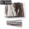 50Pcs/Bag Women U Shaped Metal Hair Pins Hair Pins Headwear Hair Accessories